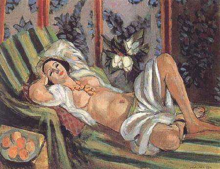 Henri Matisse Odalisque with Magnolias (mk35) oil painting image